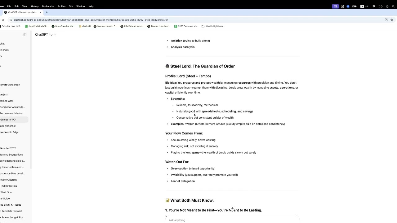 Steel Genius Wealth Dynamics