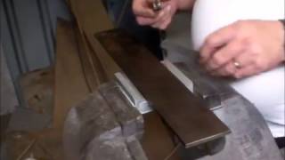 Building the Gingery Milling Machine 10, hand scraping the carriage
