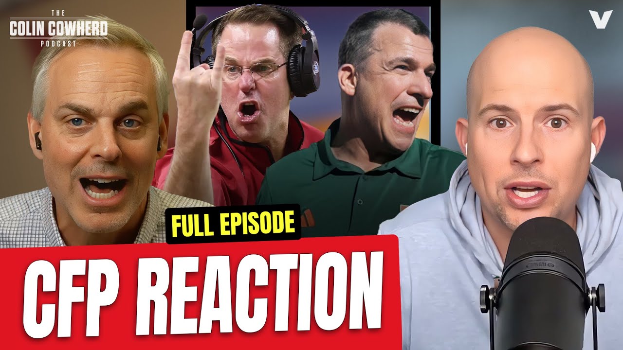 Reaction to Alabama-Indiana, Miami-Ohio State, Oregon-Texas Tech | Colin Cowherd College Football