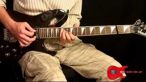 Sweep Picking Major root 5th String and Exercises Detailed Guitar Lesson