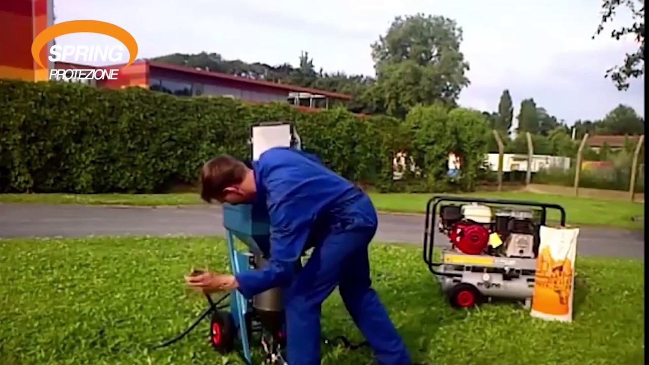 Spring Protezione: casco per sabbiatura 1520