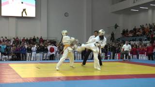 KWU-2014. Final - Yuriko Ono vs. Gumennykh Anastasia (Girls 12-13 years -50 kg)