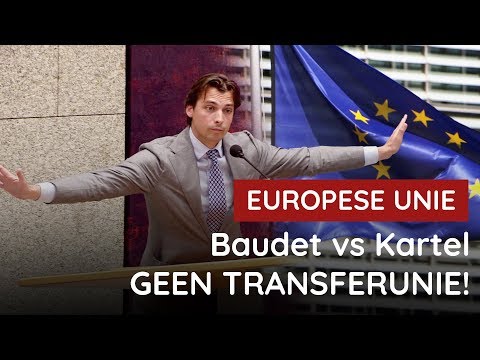 Baudet vs kartel: GEEN EU-transferunie!