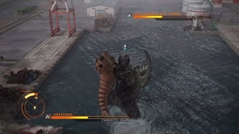 GODZILLA PS4: Online Battles | Mothra (Larva) Vs Godzilla (1964) | CarlosTnT_OwO