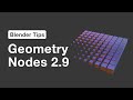 Blender 2.92 - Geometry Nodes. Recreating C4D Cloner + Effector Falloff