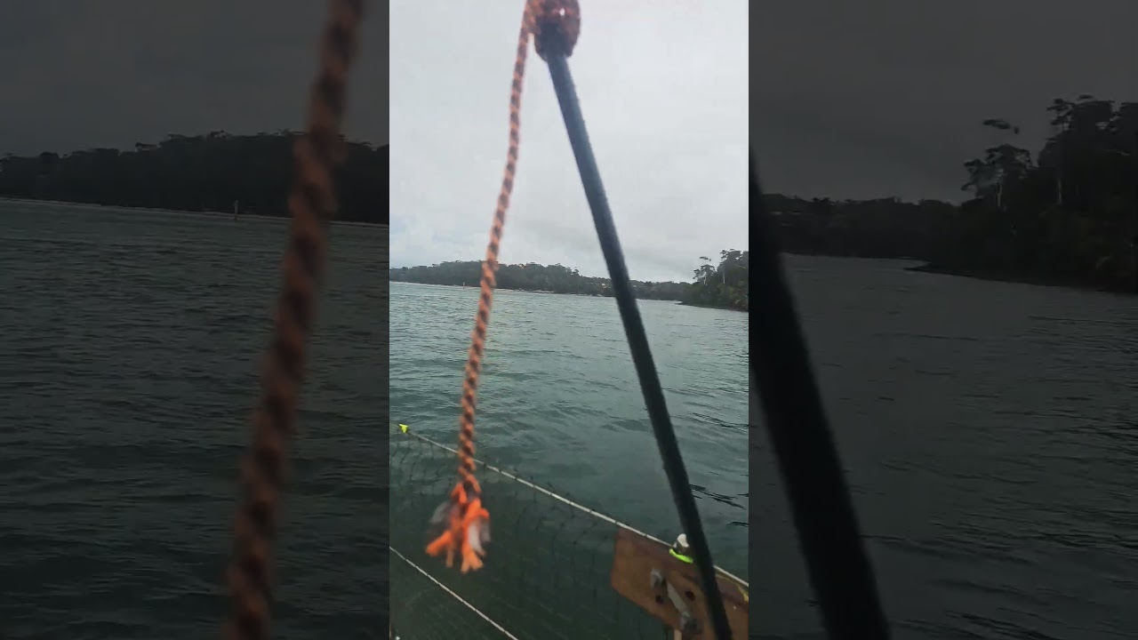 Day 1 on anchor 30 knts and horrible