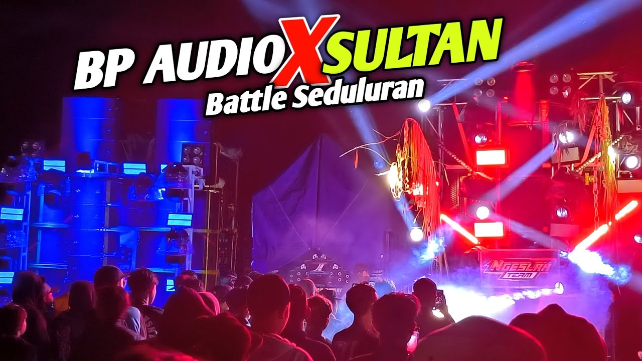 Saling setut setutan BP Audio vs SULTAN Production jelang start karnaval Tawangsari Pujon