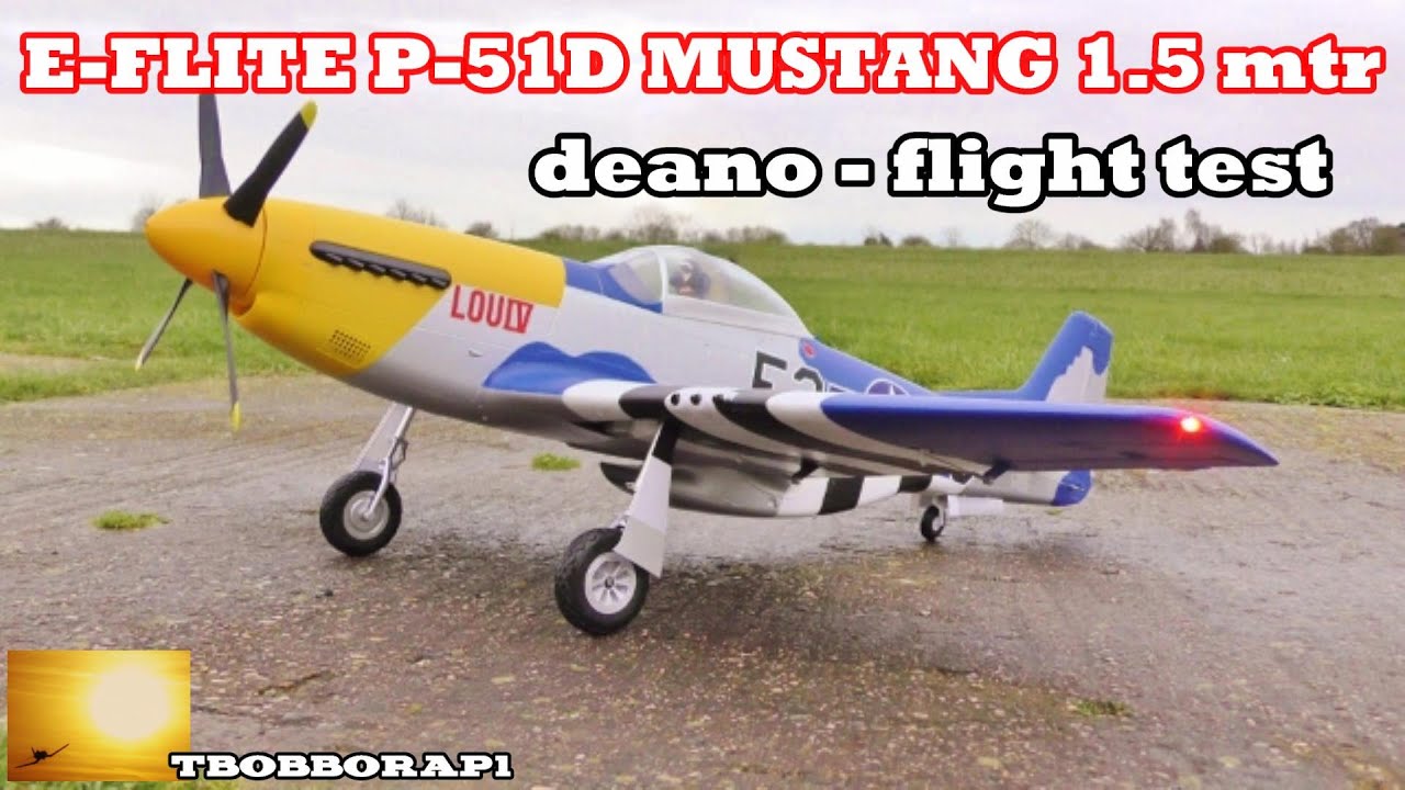 e flite p51d