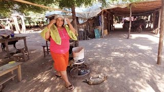 Así es VIVIR en la COLONIA RURAL más CALUROSA del MUNDO/45 grados a la sombra/"Curva Novoa"- Chaco