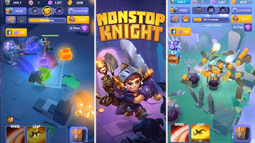 Nonstop knight iOS Android gameplay 3 - mobile action RPG Nonstop Dungeon Crawler