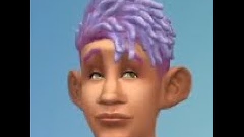 I make a beautiful evil "Sim" in the Sims 4