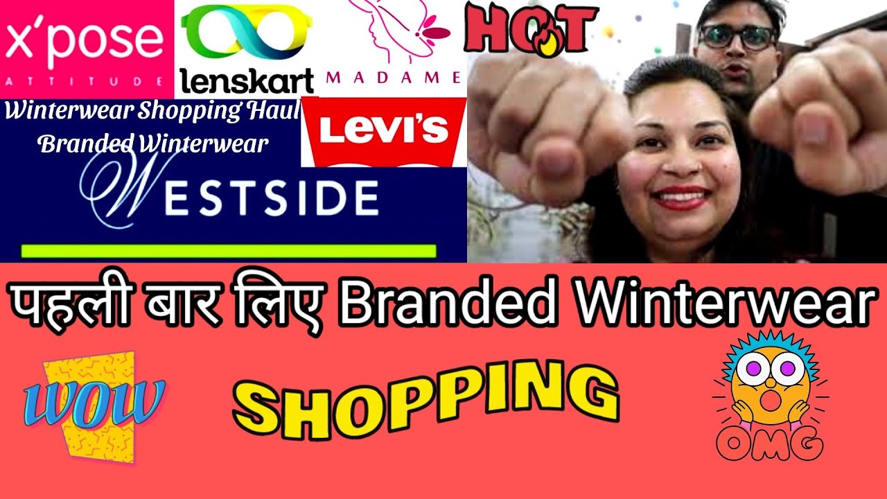 Winter wear shopping haul | Westside, Fbb, trends and lifestyle se maine kya kya lia 