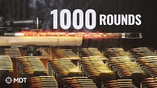 1000 Bullets VS Carbon Fiber Barrel