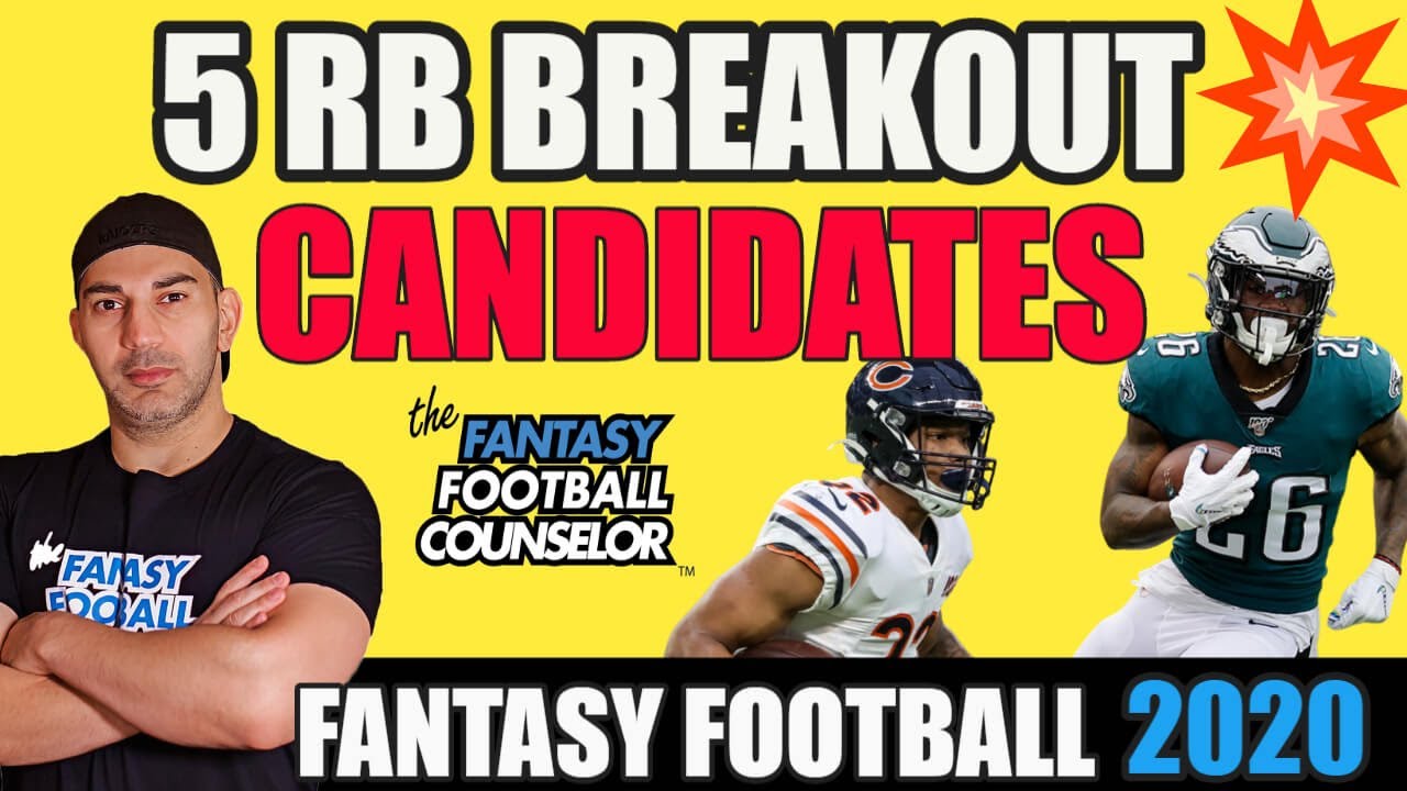 Fantasy Football Breakouts 2020 5 RB's to Target YouTube