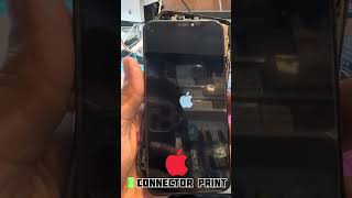 📲 How to make iphone x battery connector print..? #iphone #hardware #makeprint #easyrepair #error