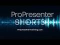 Propresenter, Sound, Lighting, lIvestream Training Advertisement