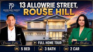 5-Bed Family Home with Multiple Living Areas | 13 Allowrie Street, Rouse Hill | Praveen Reddy