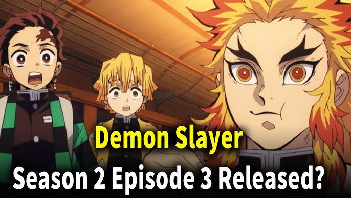 DEMON SLAYER SEASON 2 EPISODE 2 RELEASE DATE 