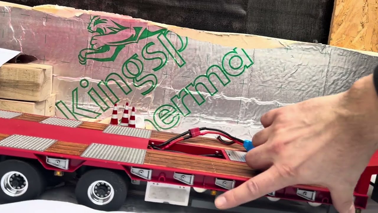 Rc 1/14 lesu  LS-A0020 hydraulic trailer