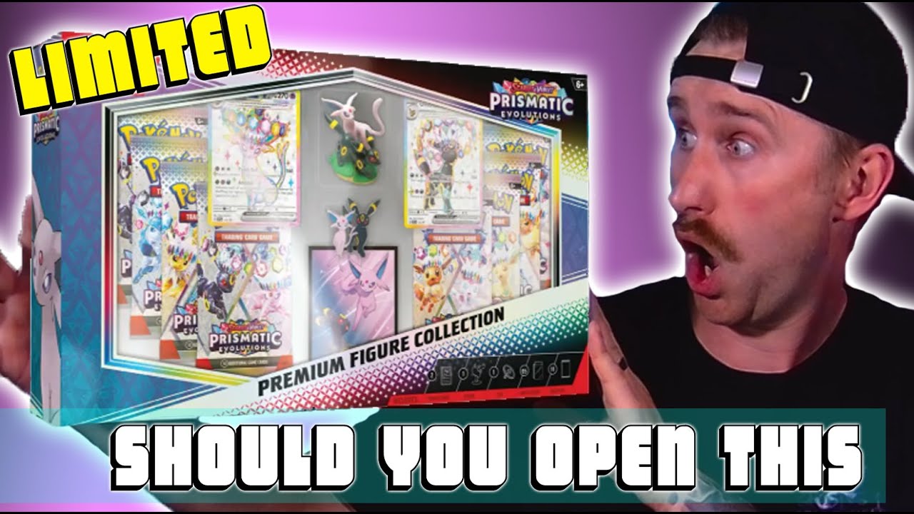 Открытие коллекции премиум-фигур Prismatic Evolutions