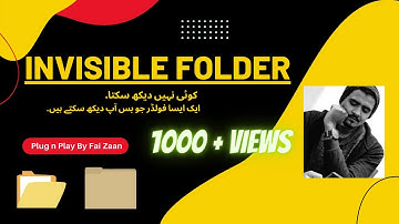 How To Create Invisible/Hidden folder in Windows XP , Windows 7,8 & 10 Helpful Guide