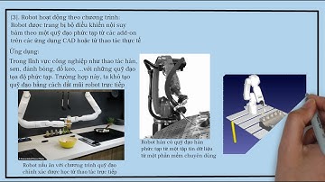 Phân loại robot theo tính năng hoạt động
