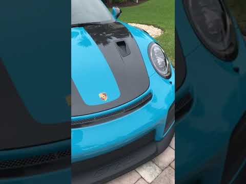 Miami Blue 2018 Porsche 911 GT2 RS for Sale