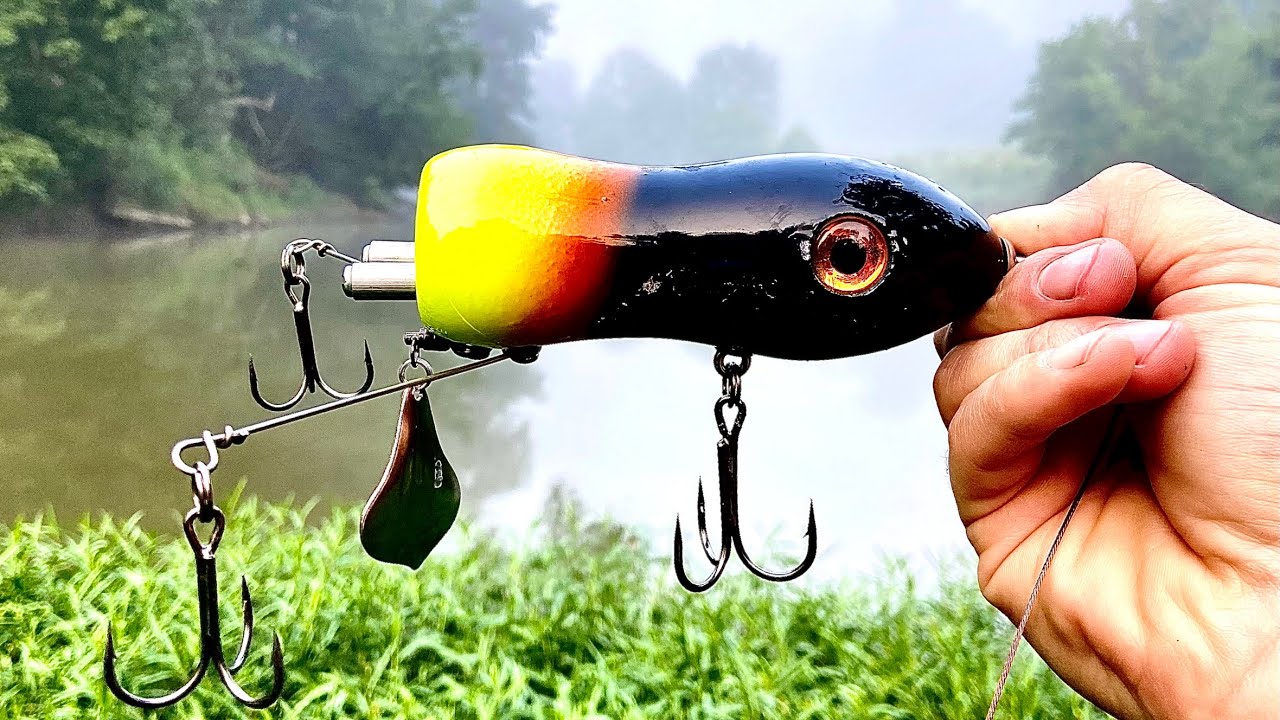 Testing WEIRD New MUSKY Topwater - MULTI FISH DAY!! - YouTube
