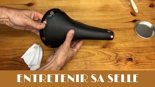 Comment entretenir une selle en cuir