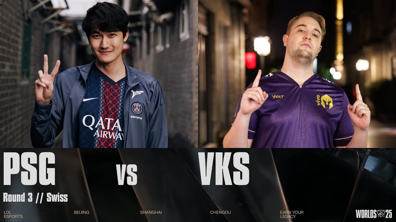 Vivo Keyd Stars (VKS) x (PSG) PSG Talon | Worlds 2025 - Fase Suíça | Jogo 2