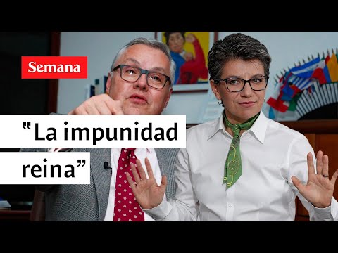 Sigue la polémica entre Claudia López y el ministro de Justicia Néstor Osuna por excarcelación