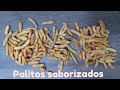 palitos salados saborizados| SUPER FACIL!