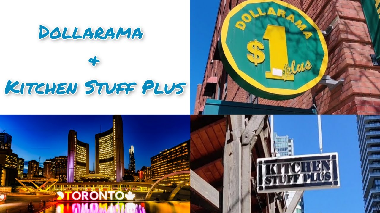 Dollarama and Kitchen Stuff Plus Tour | Toronto Canada