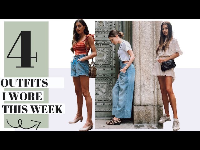 What I Wore | 4 Casual Summer Outfits | LookBooka