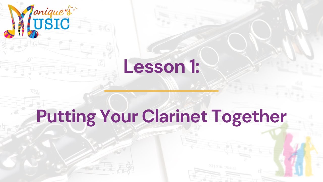 How to Put Your Clarinet Together & the Names of the Parts - YouTube