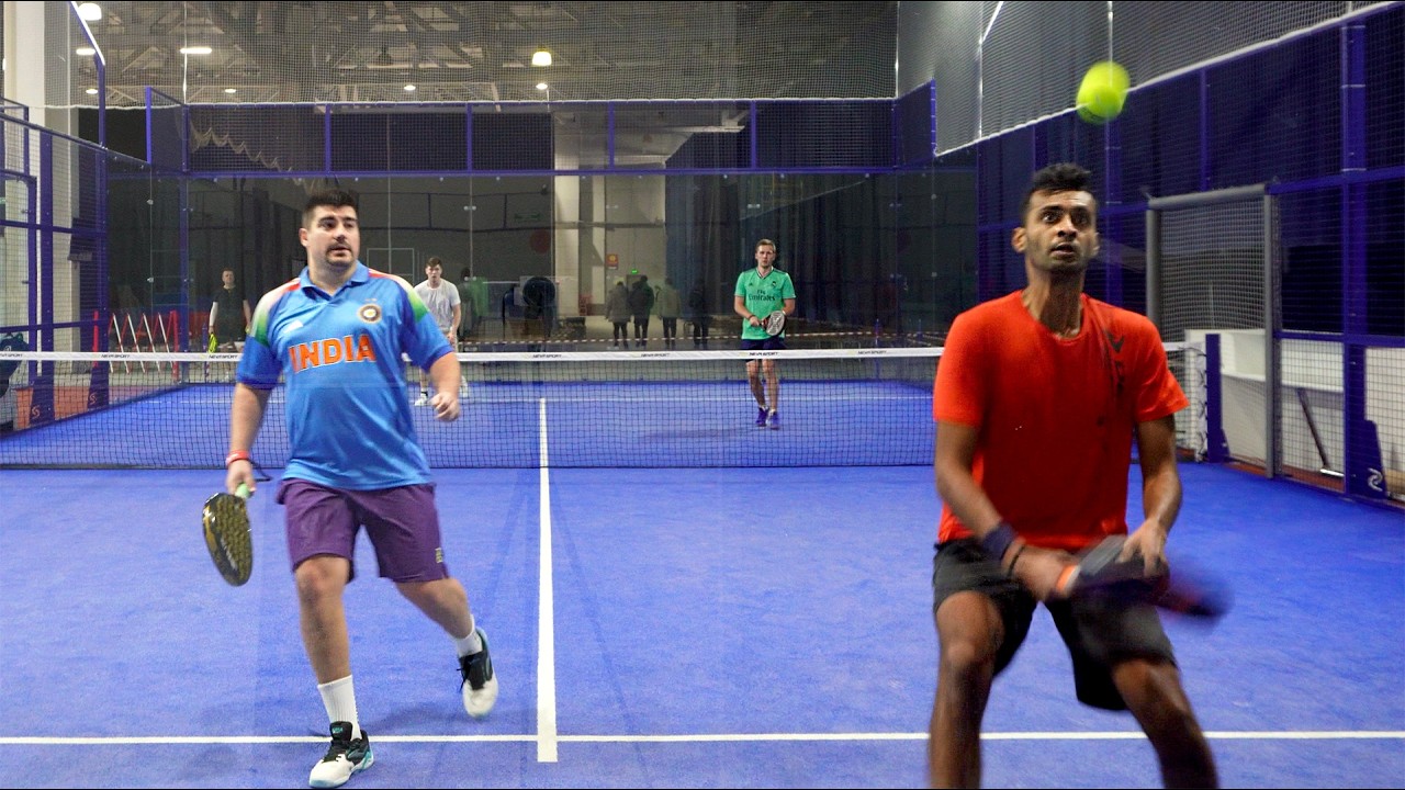 Падел матч 4.0 - 4.5 рейтинг | сборная Индии против России