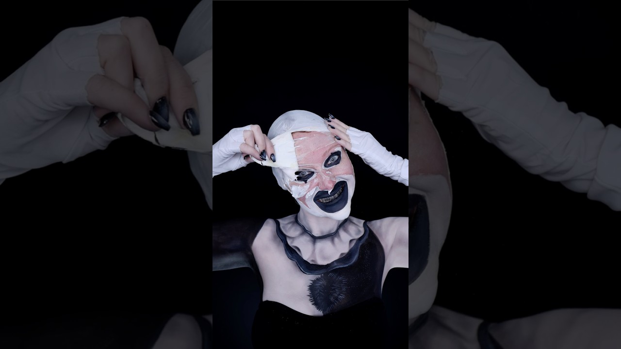 Satisfying FX Makeup Removal #makeup #fx