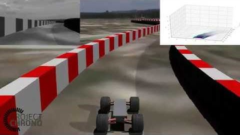 1/6th Scale Autonomous Car Simulation in Chrono