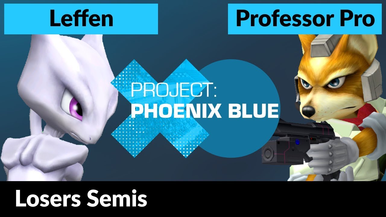 PXB - RB TSM | Leffen (Mewtwo) Vs. Professor Pro (Fox) - Losers Semis - Melee Singles