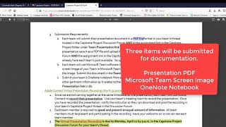 Capstone Project Overview