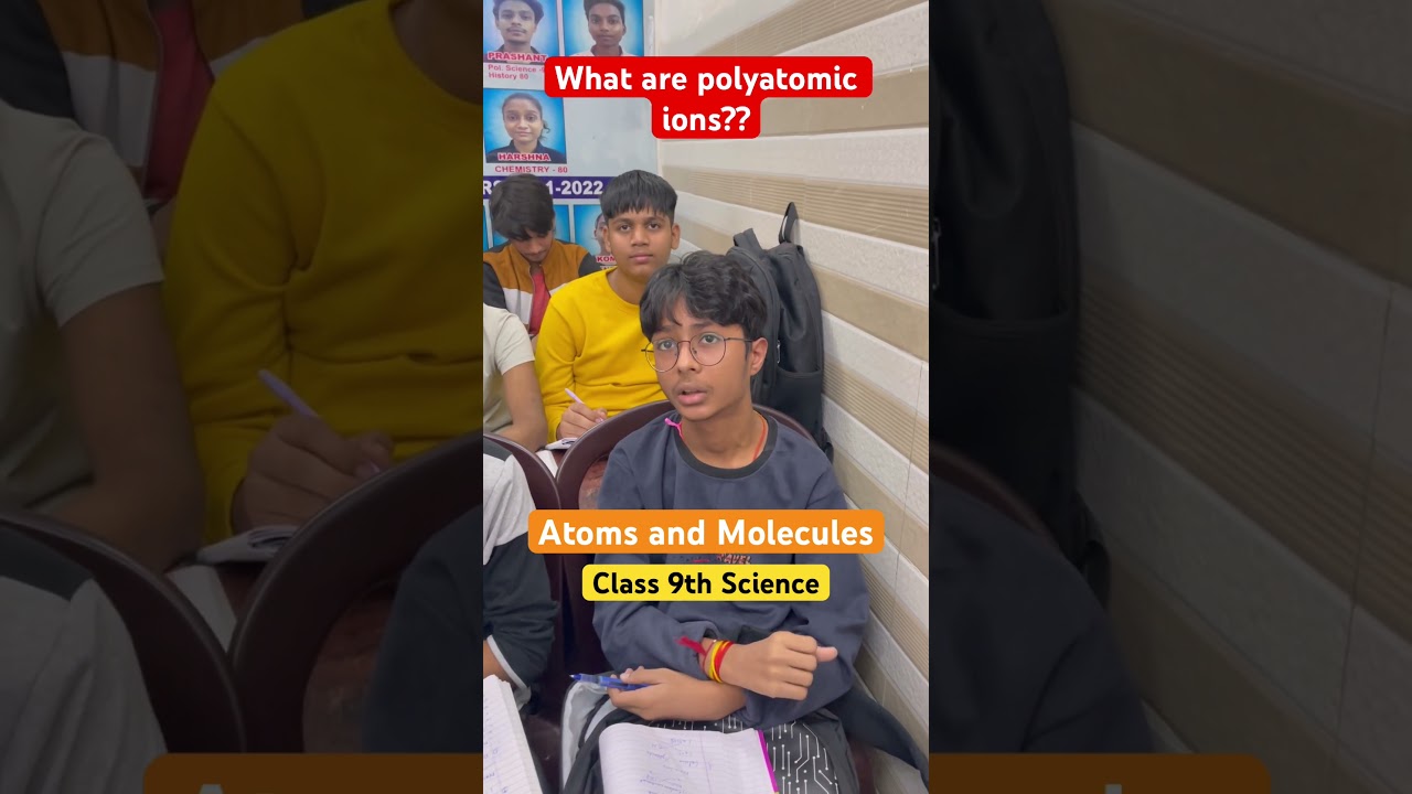 What are polyatomic Ions ? 