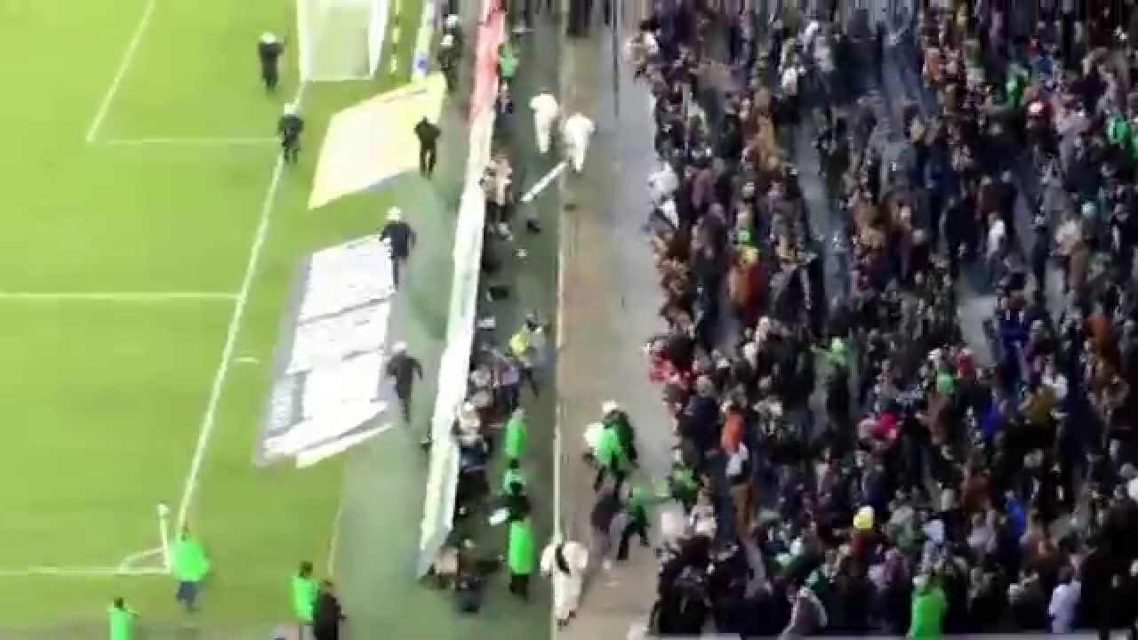 Platzsturm Gladbach-Köln 14.02.15