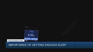 Important of getting enough sleep--Daylight Saving Time