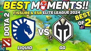Liquid vs GG - HIGHLIGHTS - FISSURE & ESB Elite League 2024 | Dota 2