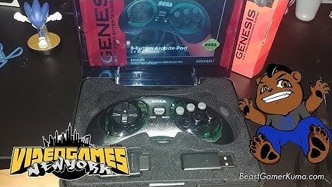 Beast Reviews Wireless 8 Button Arcade Pad from Retro-bit