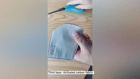 5 layers pm 2.5 activated carbon filter replaceable face mask insert washable mask pad.