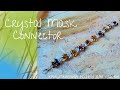 How to Make Crystal Mask Connector | Bridal Mask Connector | ขั้วต่อหน้ากากคริสตัล