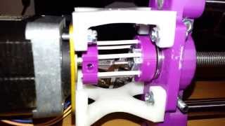 3D printed modular cnc axis - coupler 1st tests