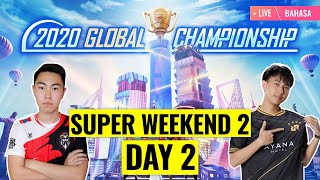 [Bahasa] PMGC 2020 League SW2D2 | Qualcomm | PUBG MOBILE Global Championship | Super Weekend 2 Day 2