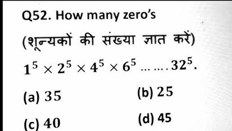 Find number of zeros